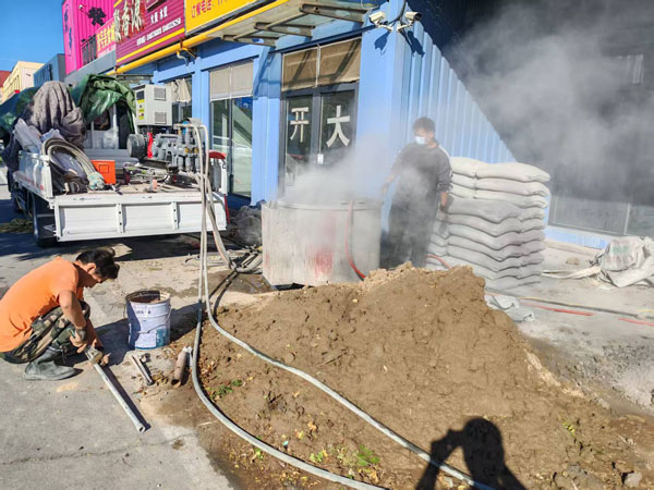 蓬江顶管注浆加固